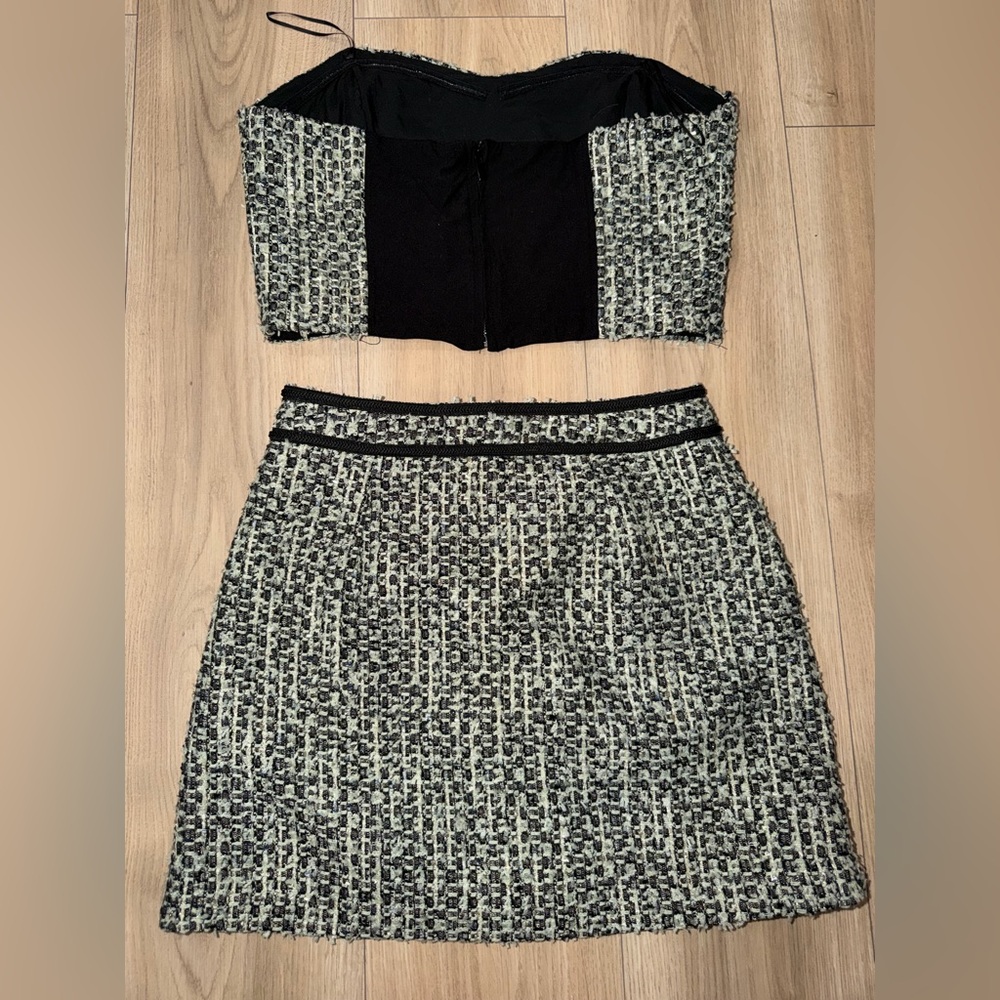 Tweed Mini Skirt and top - Picture 2 of 6